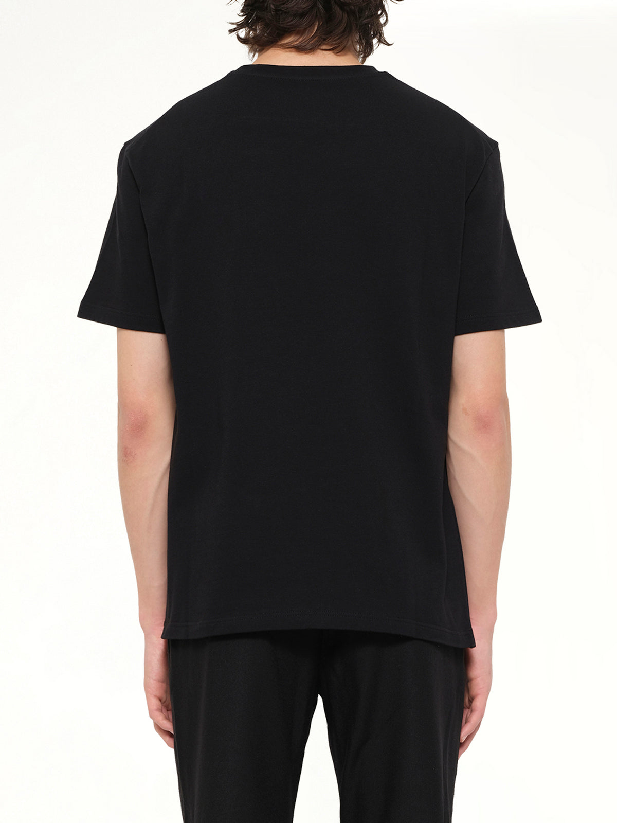 Crewneck Small Logo T-Shirt in Black