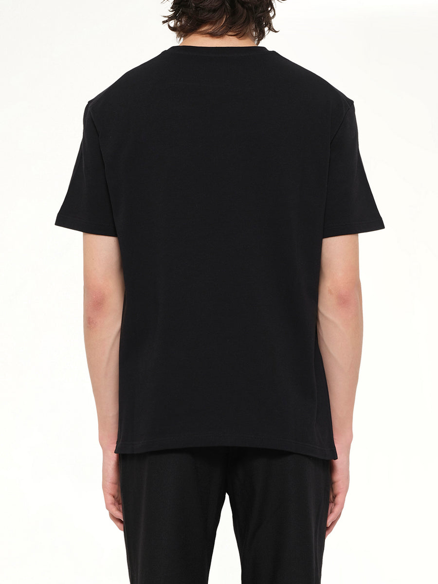 Crewneck Small Logo T-Shirt in Black