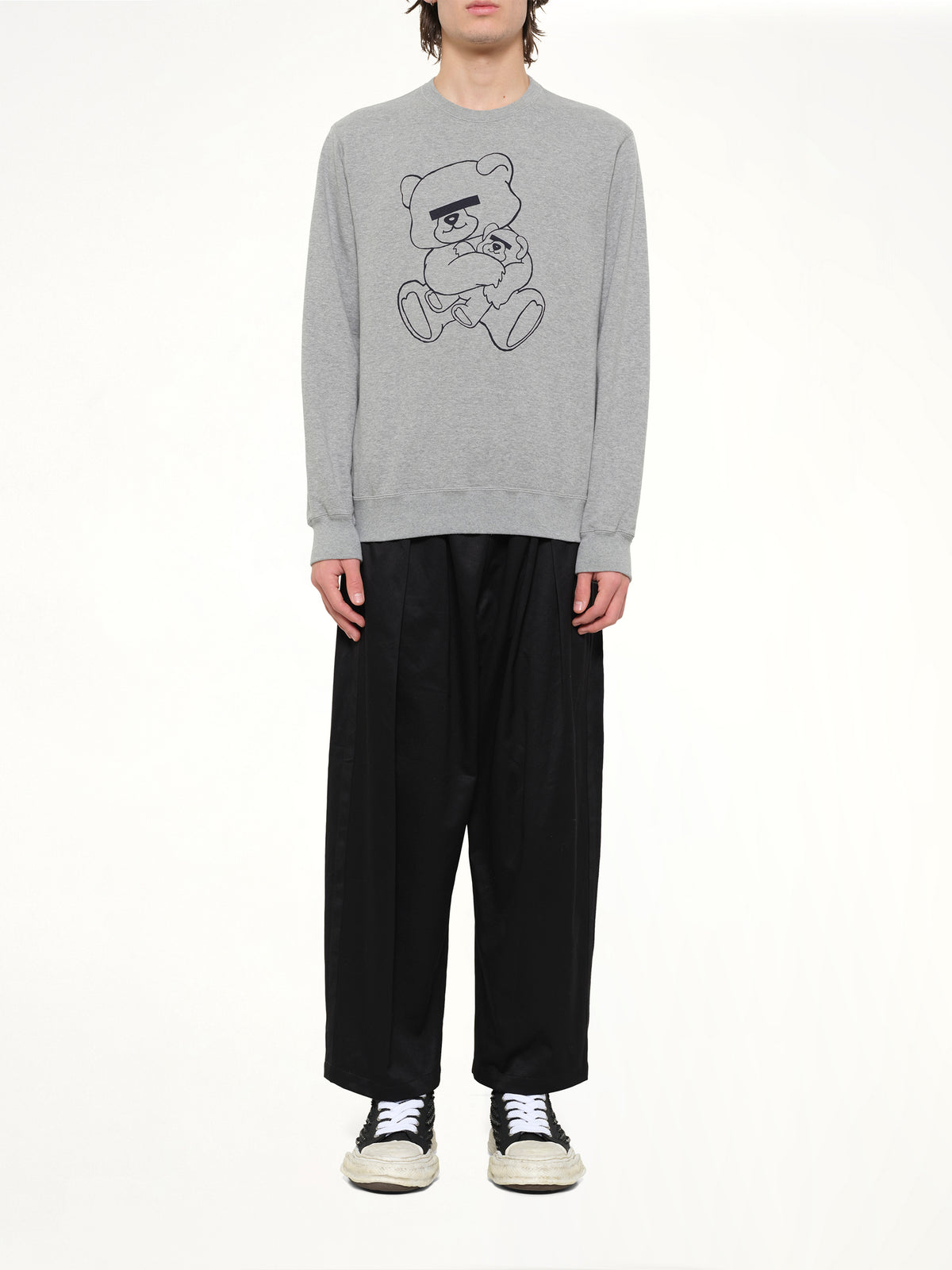 Teddy Sweatshirt in Grey