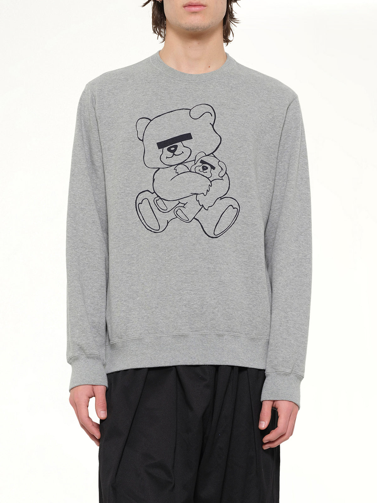 Teddy Sweatshirt in Grey