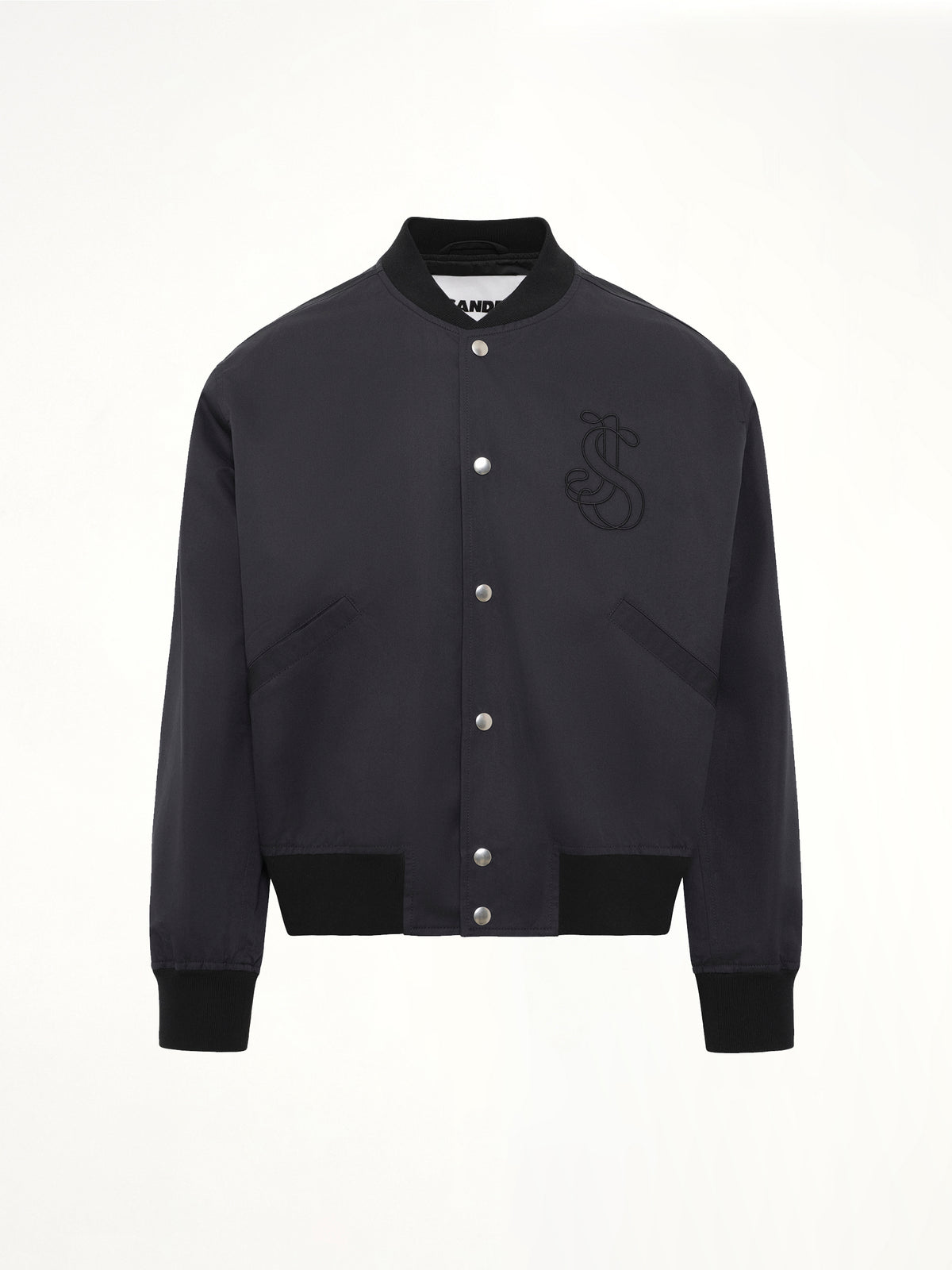 Blouson 130 with Embroidery in Black