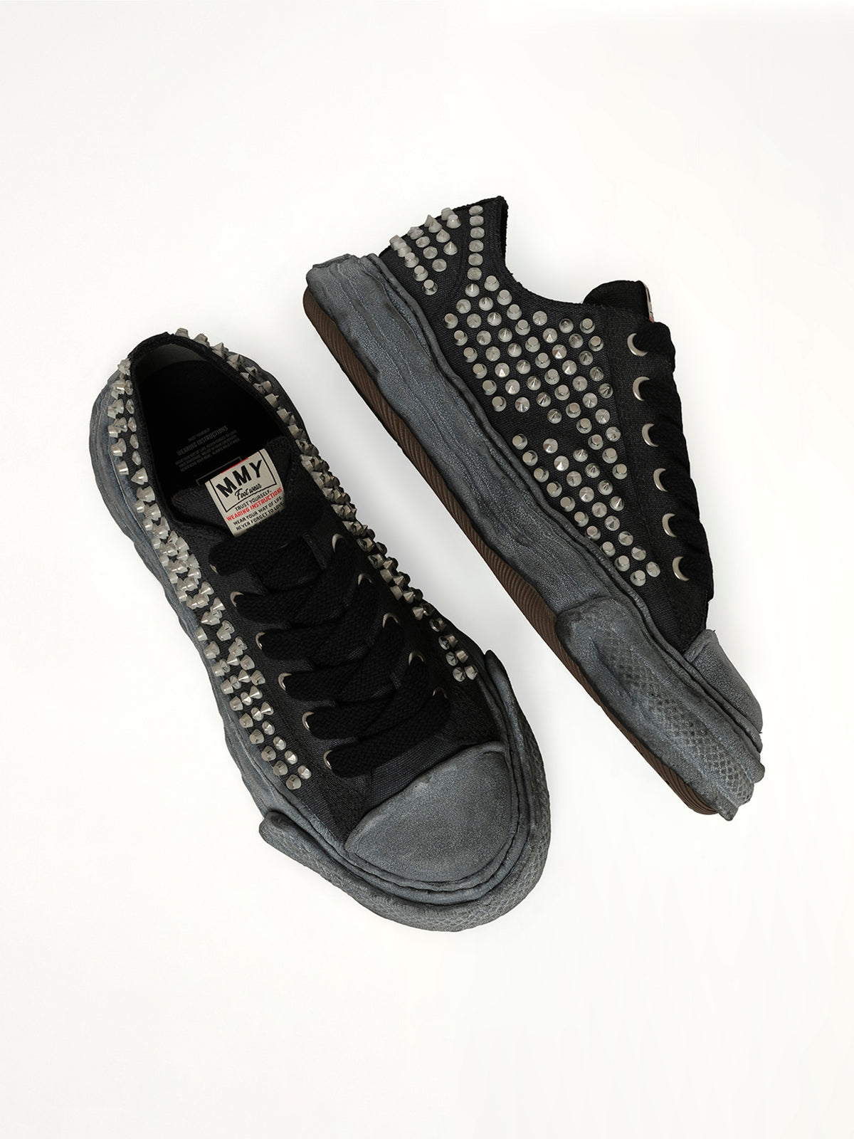 Exclusive Peterson 23 OG Studded Sneaker in All Black