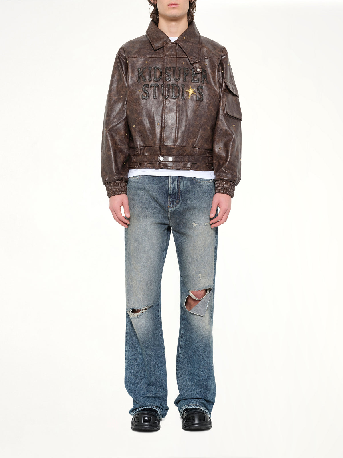 Boy Who Jumped Over the Moon Jacket in Brown