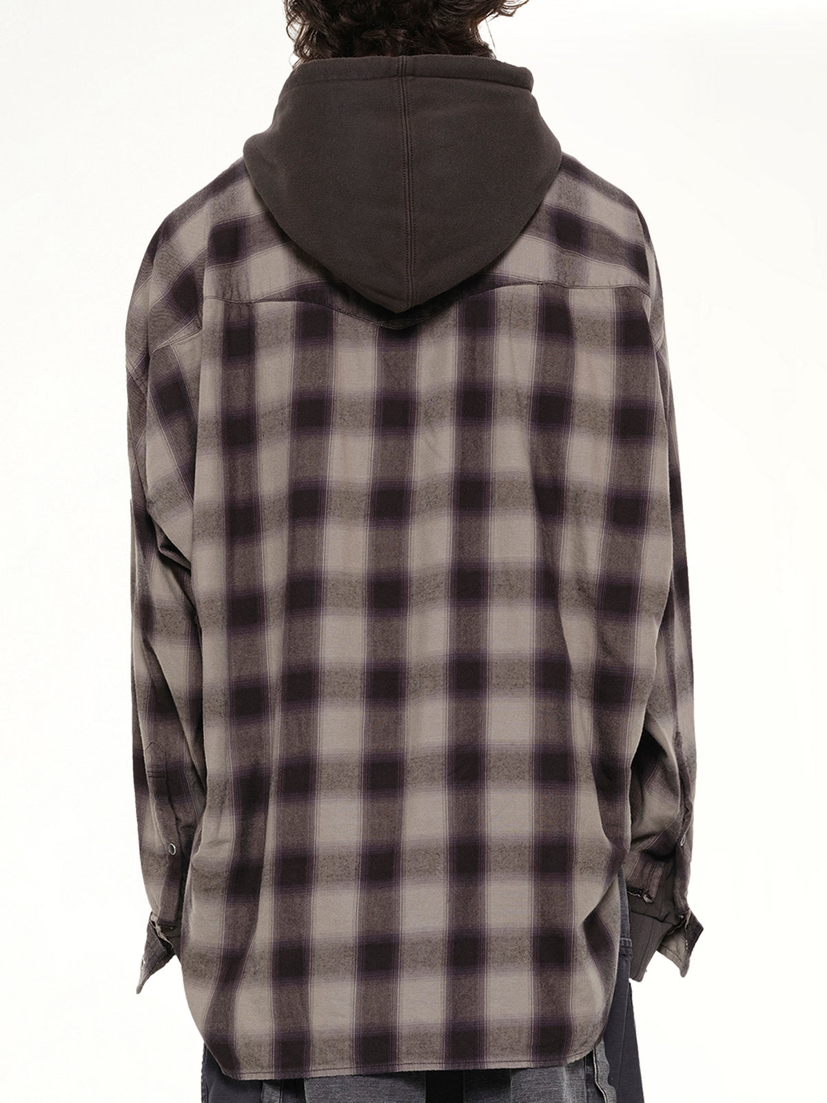 Sweat Hoodie L/S Shirts in Gray