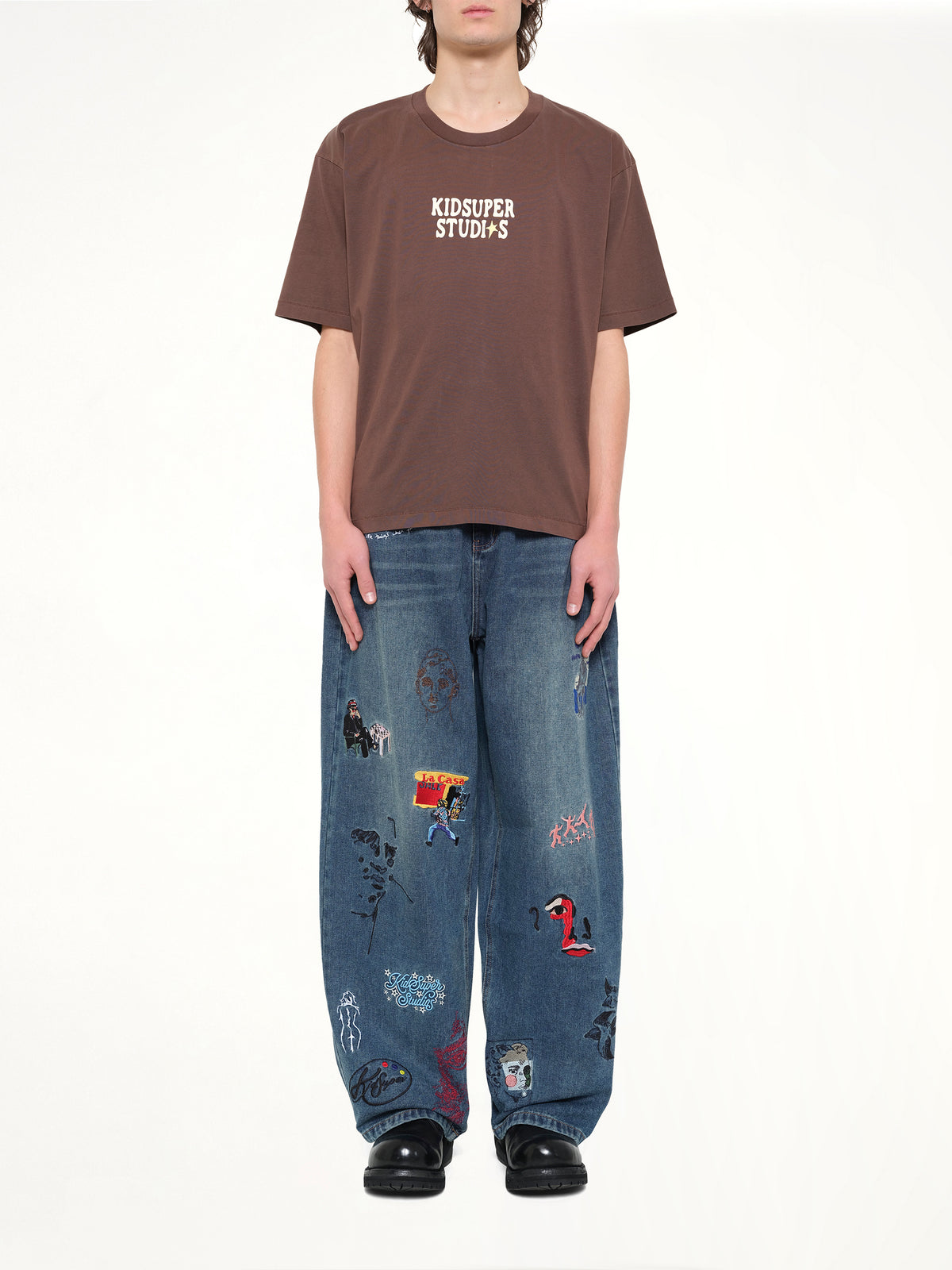 The Boy who Jumped the Moon T-Shirt in Mocha