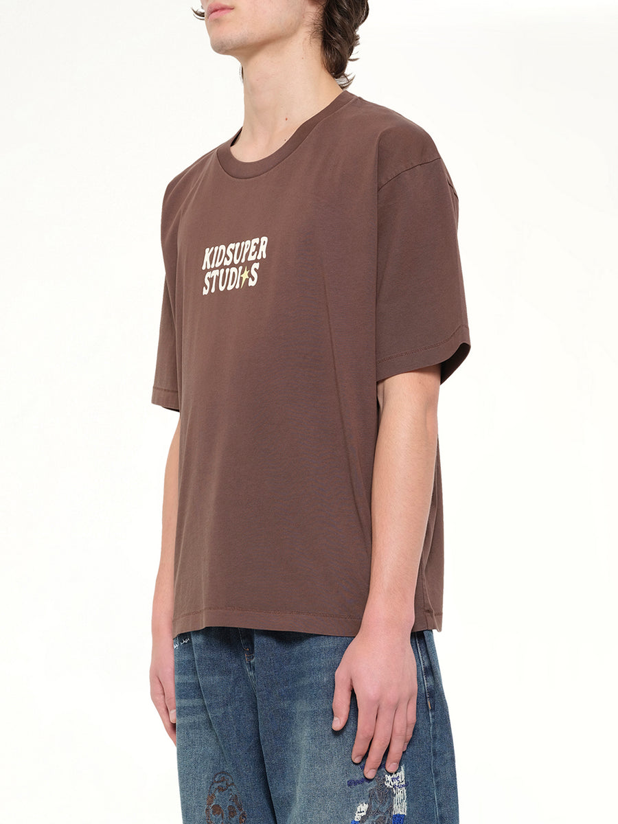 The Boy who Jumped the Moon T-Shirt in Mocha