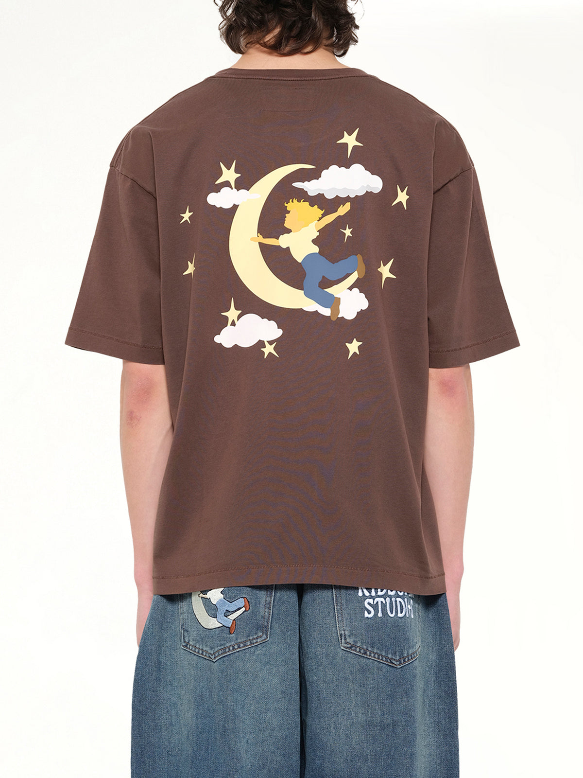 The Boy who Jumped the Moon T-Shirt in Mocha