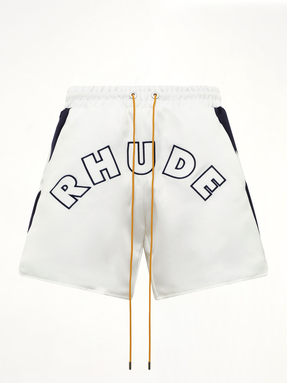 Logo Lightning Shorts in White/Navy