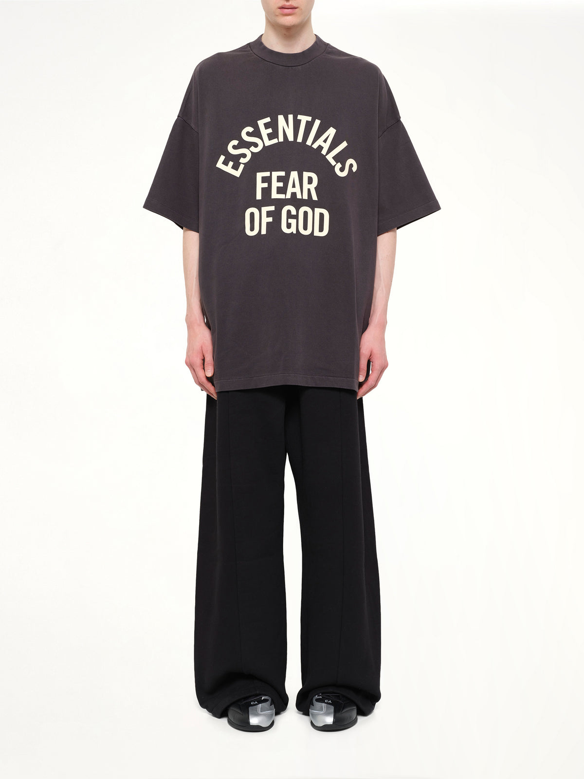 Campus 90's Short Sleeve T-Shirt in Faded Black