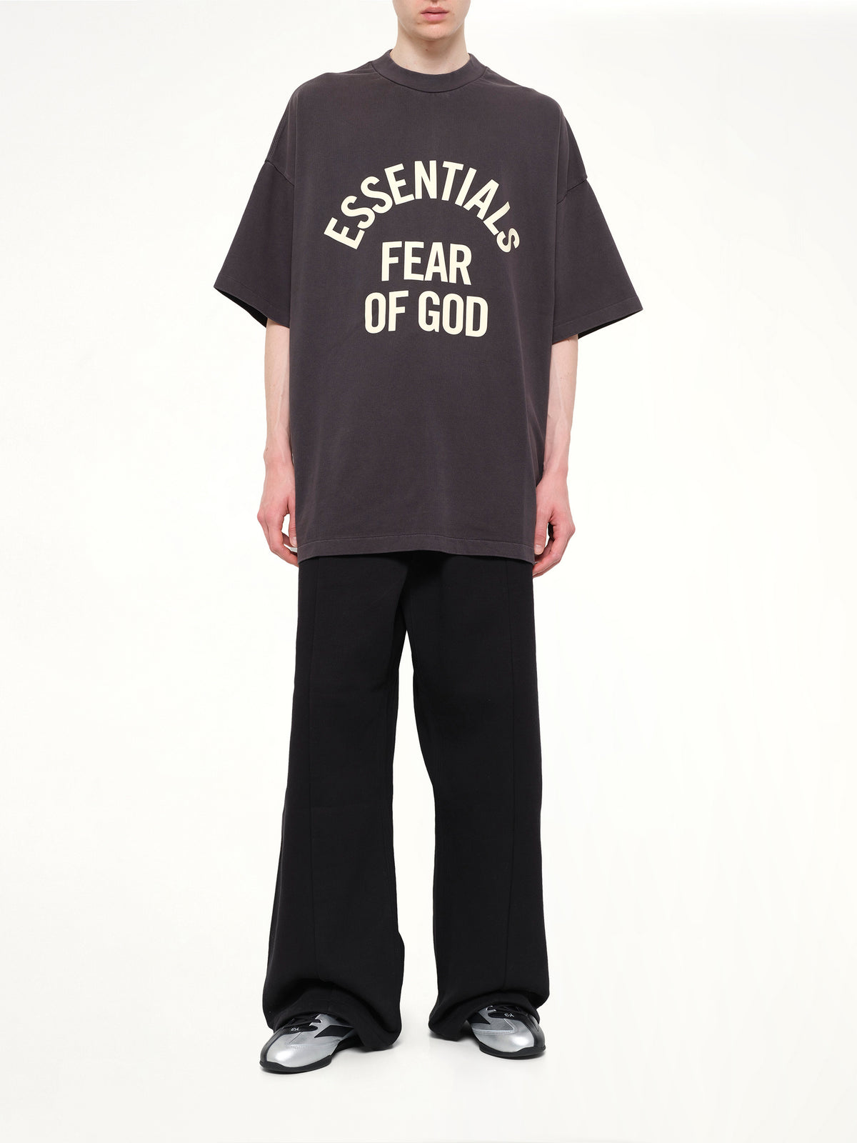 Campus 90's Short Sleeve T-Shirt in Faded Black