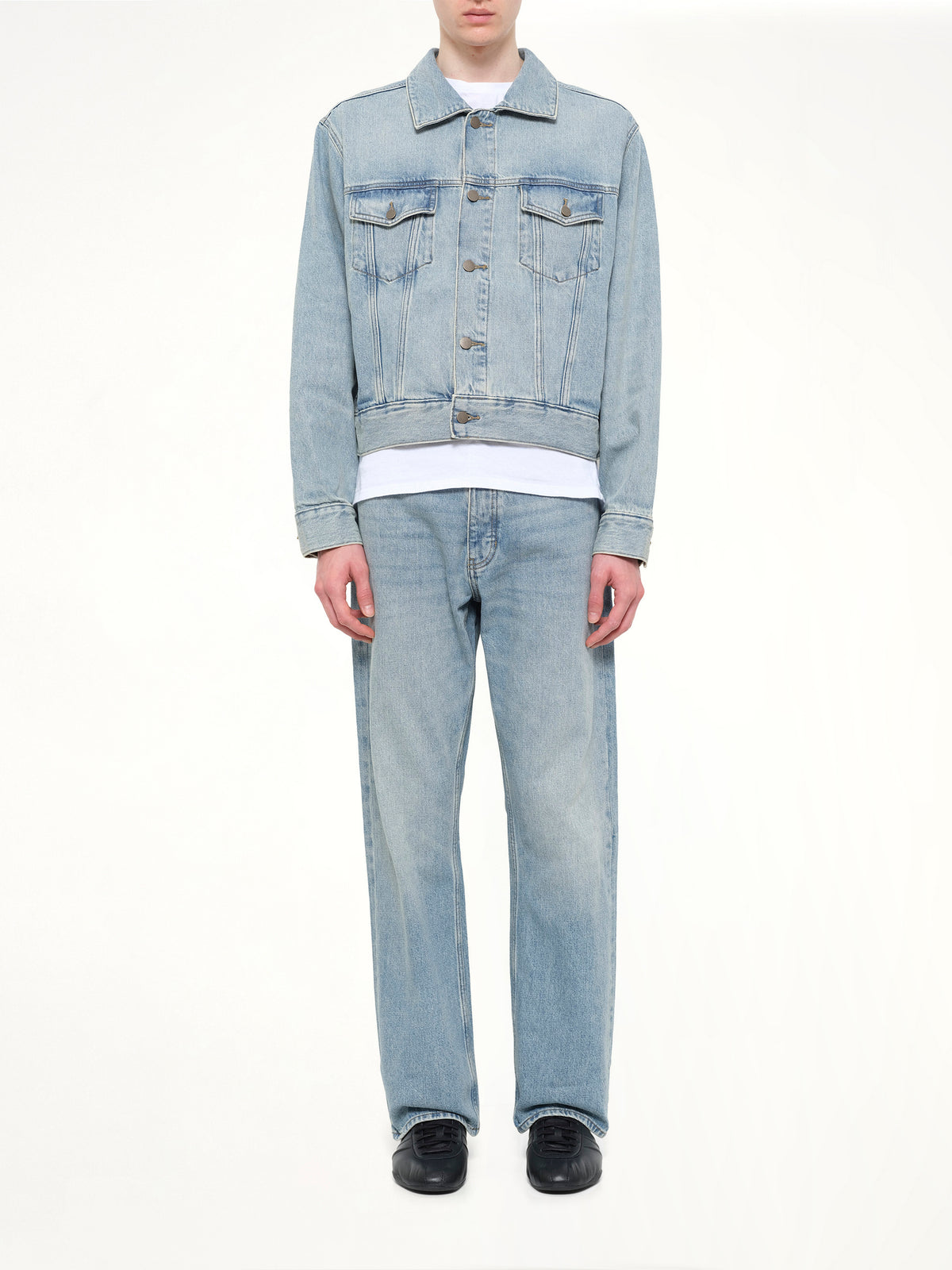 Classic Denim Jacket in Classic Blue