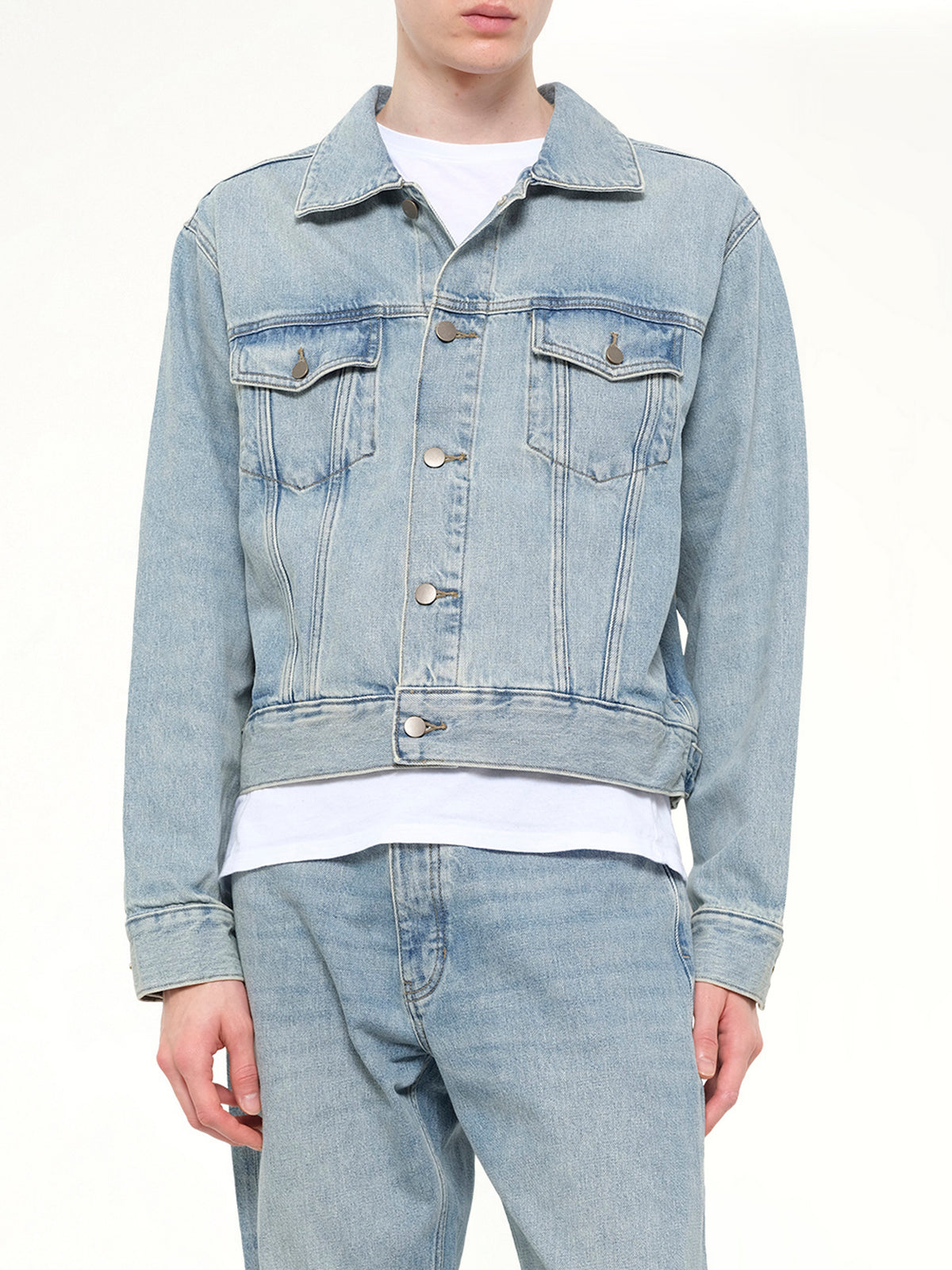 Classic Denim Jacket in Classic Blue