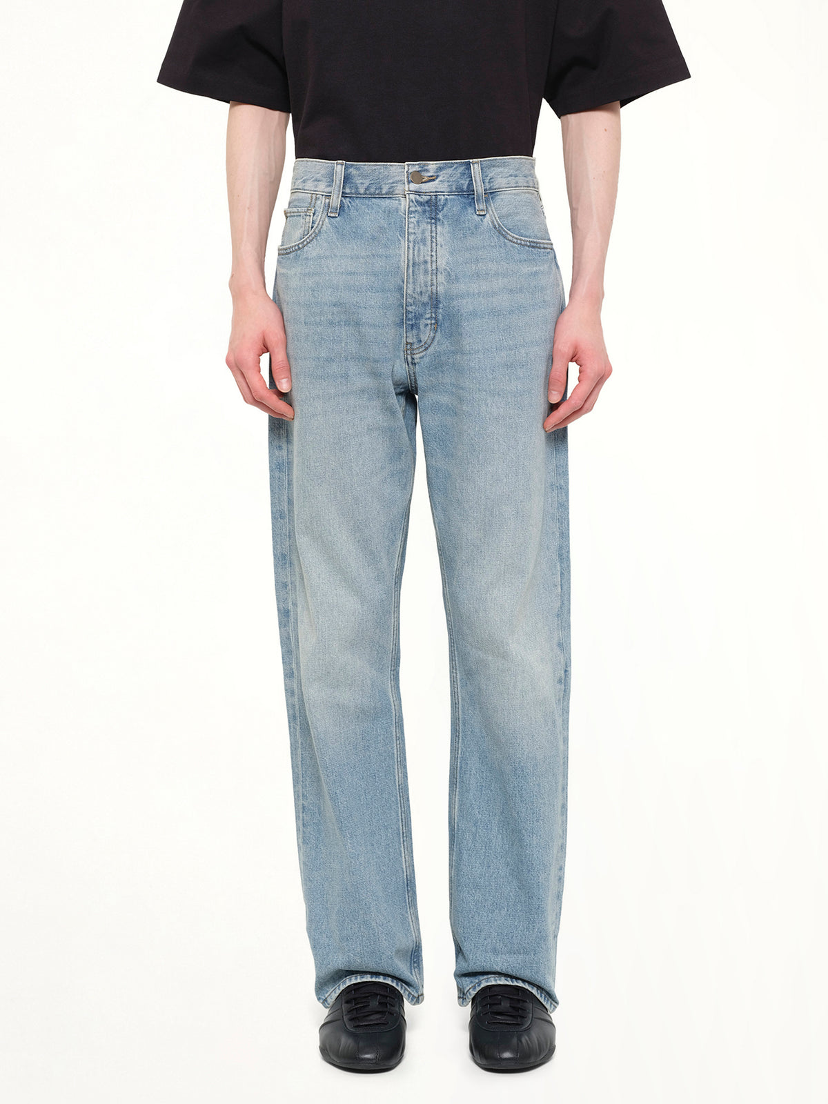 Denim 5 Pocket Jeans in Classic Blue