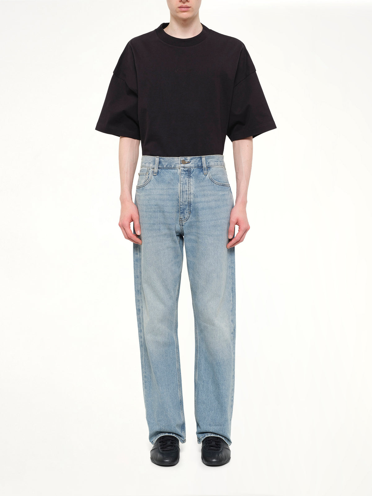 Denim 5 Pocket Jeans in Classic Blue