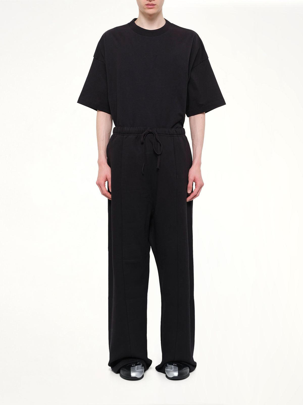 Signature Lounge Sweatpant in Black