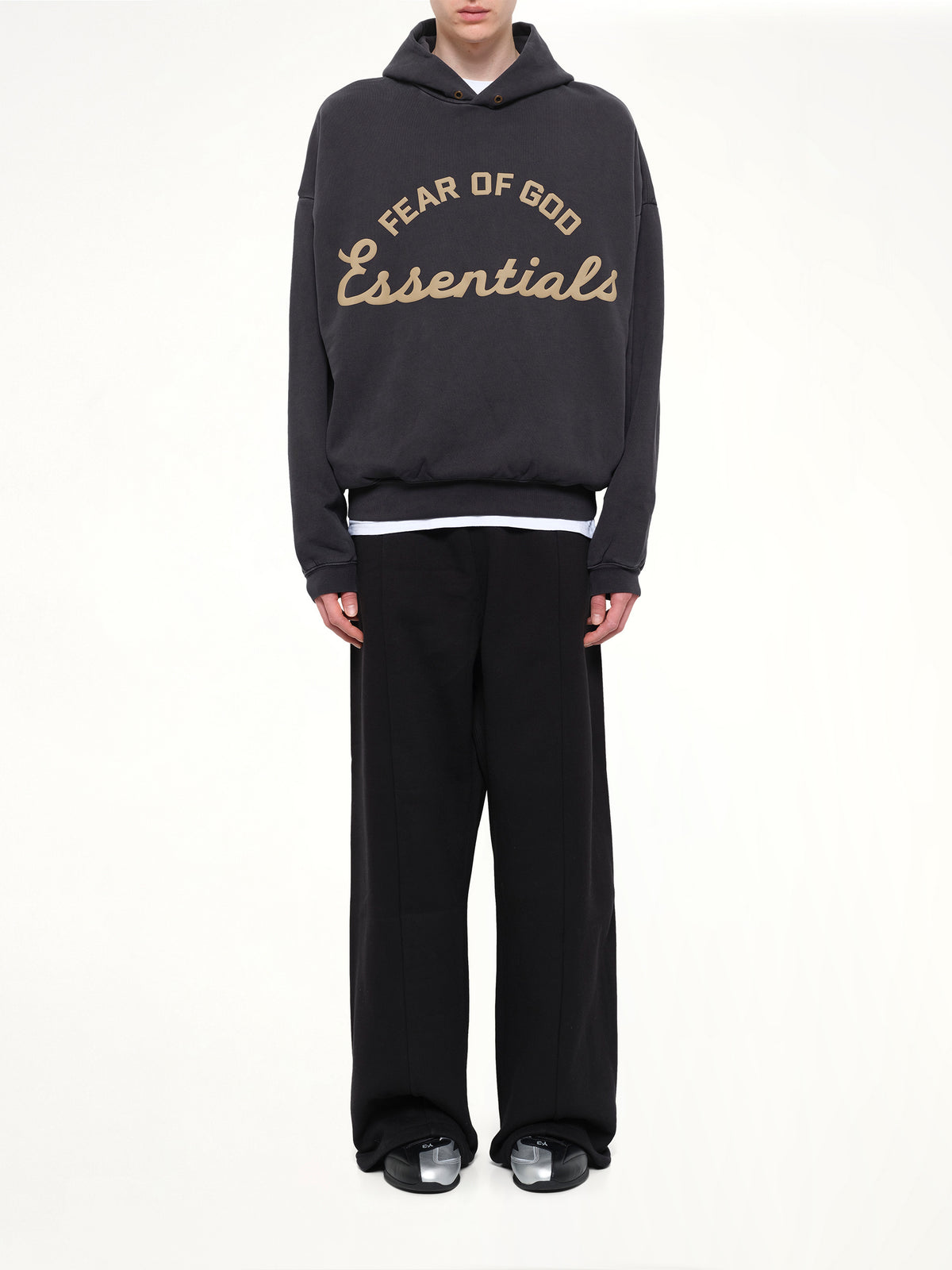 Training 90's Hoodie in Faded Black
