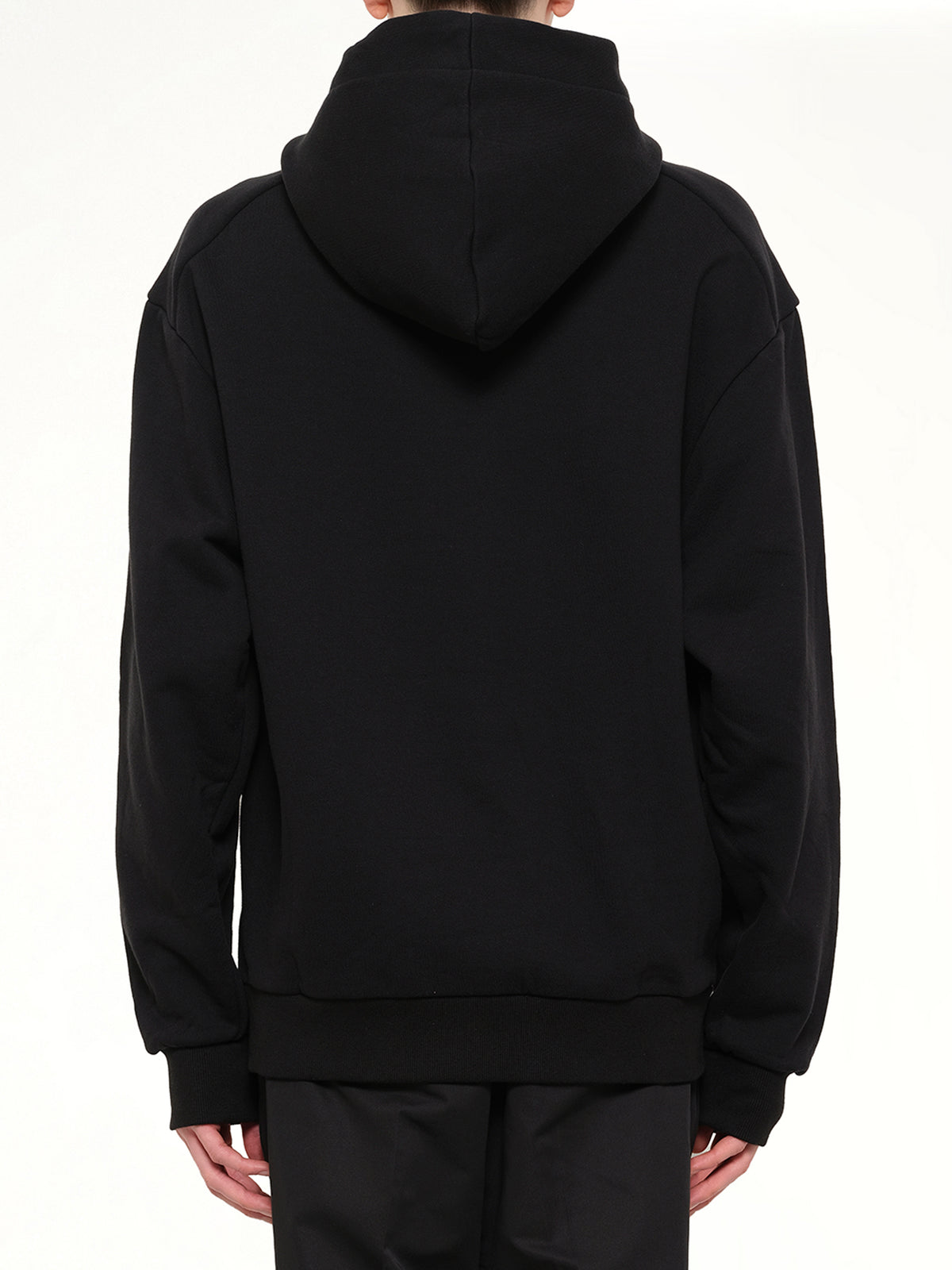 JuunJ Hoodie in in Black