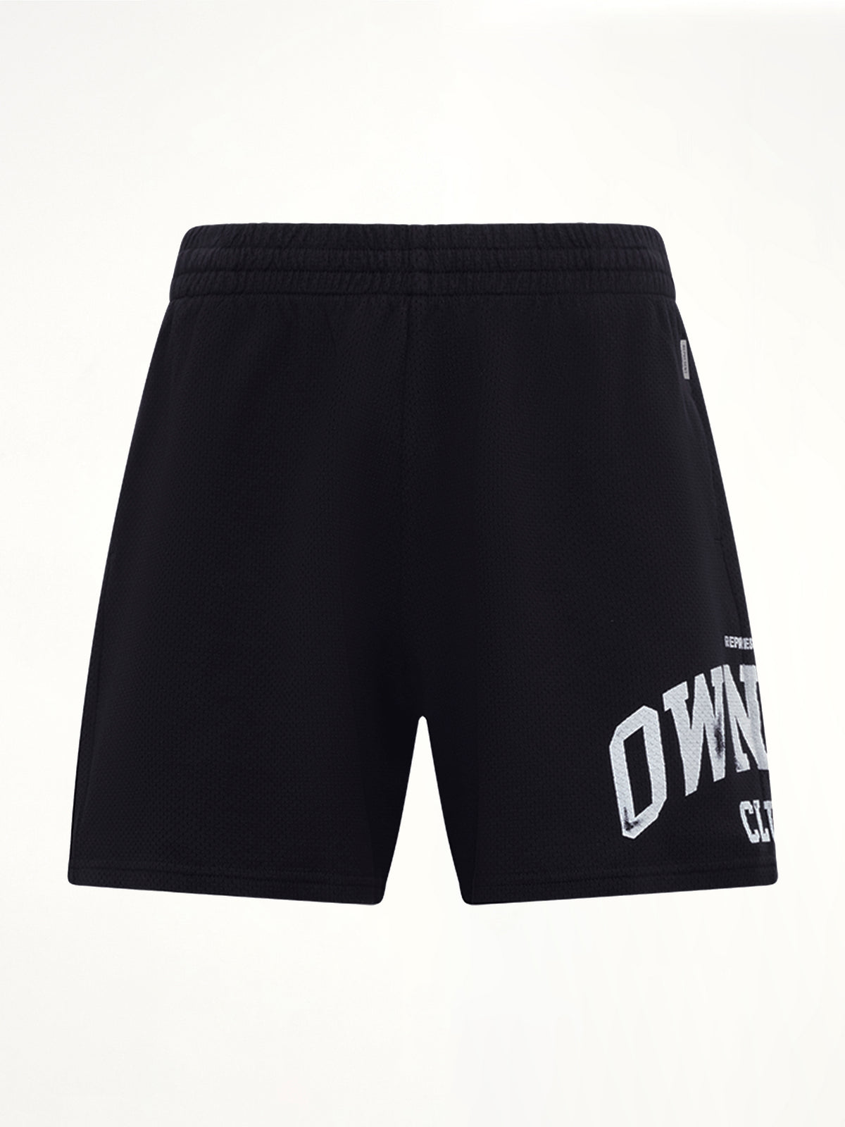 Owners Mesh Short in Jet Black