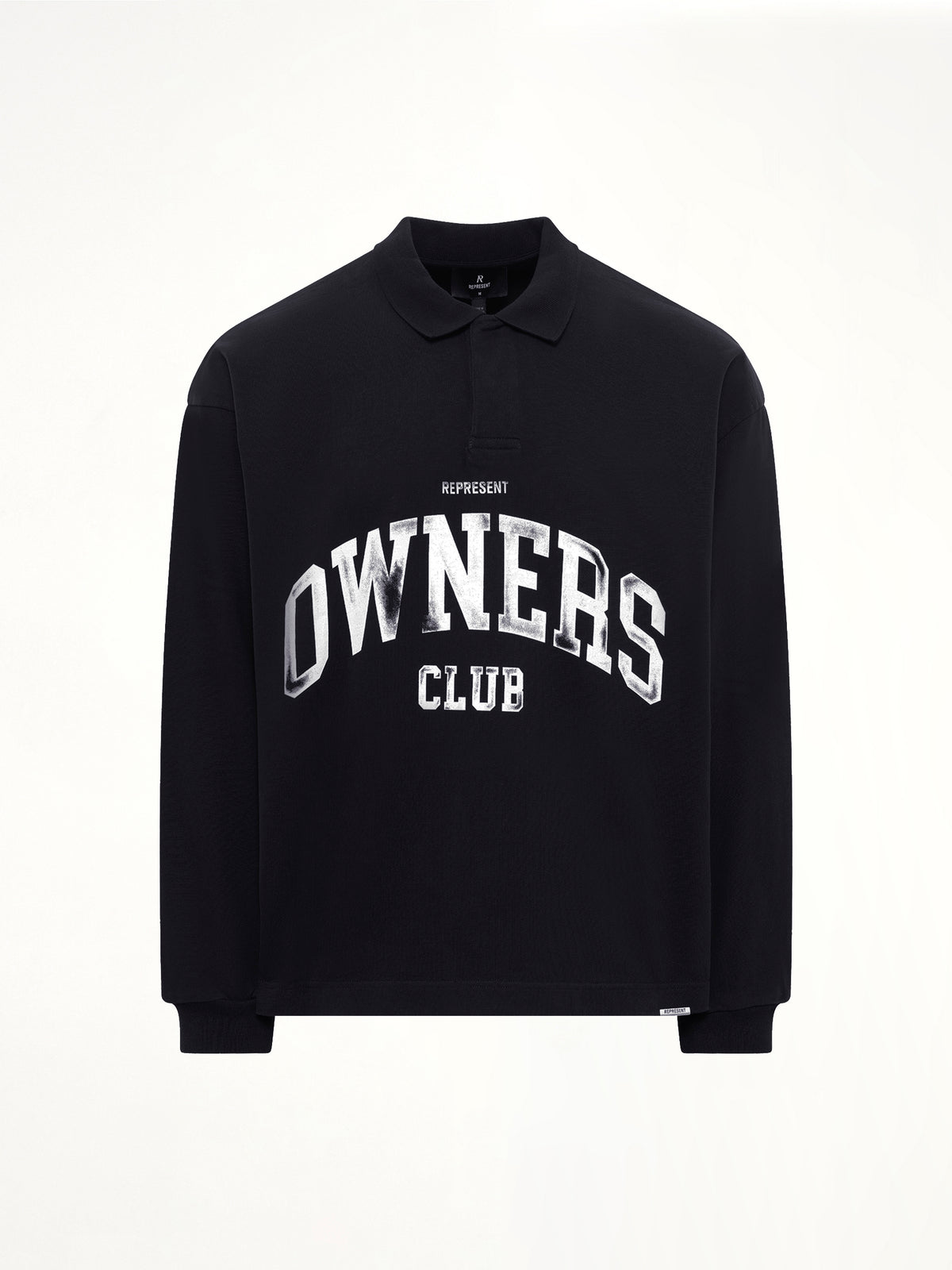 Owners Rugby Top in Jet Black