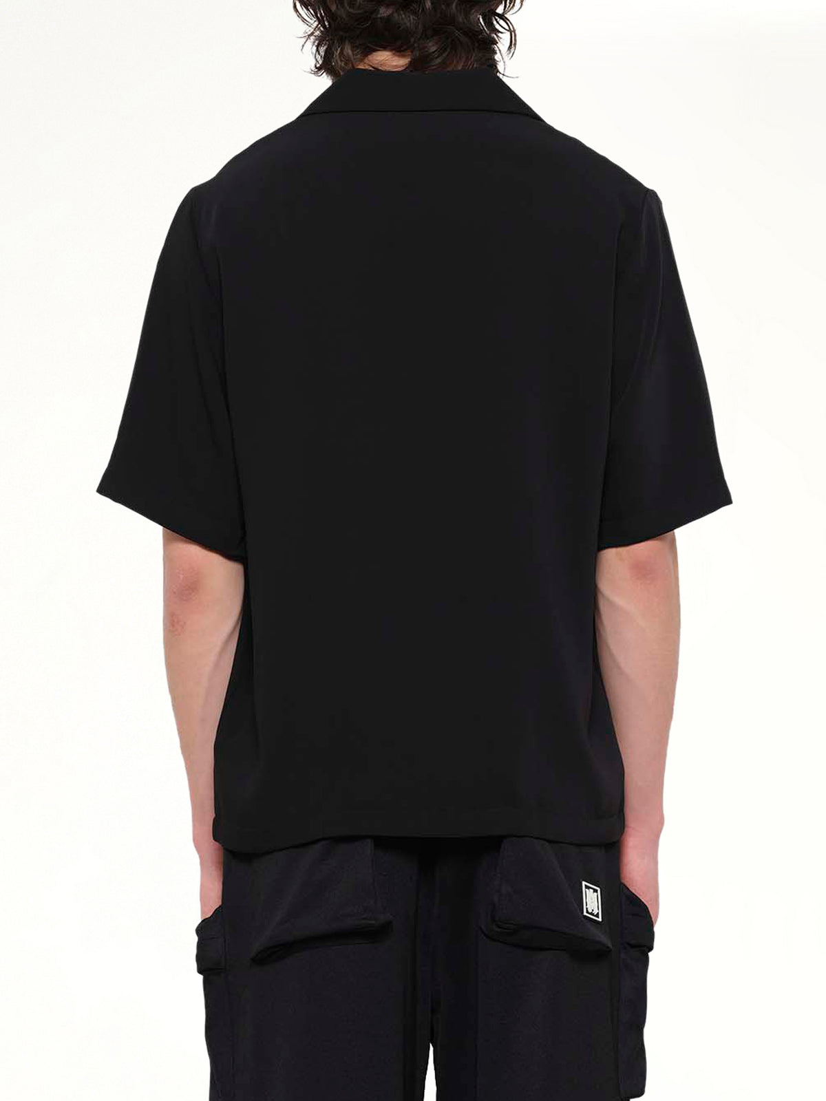 Amiri Camp Shirt in Black