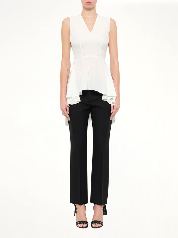 Alexander McQueen Top in Chalk