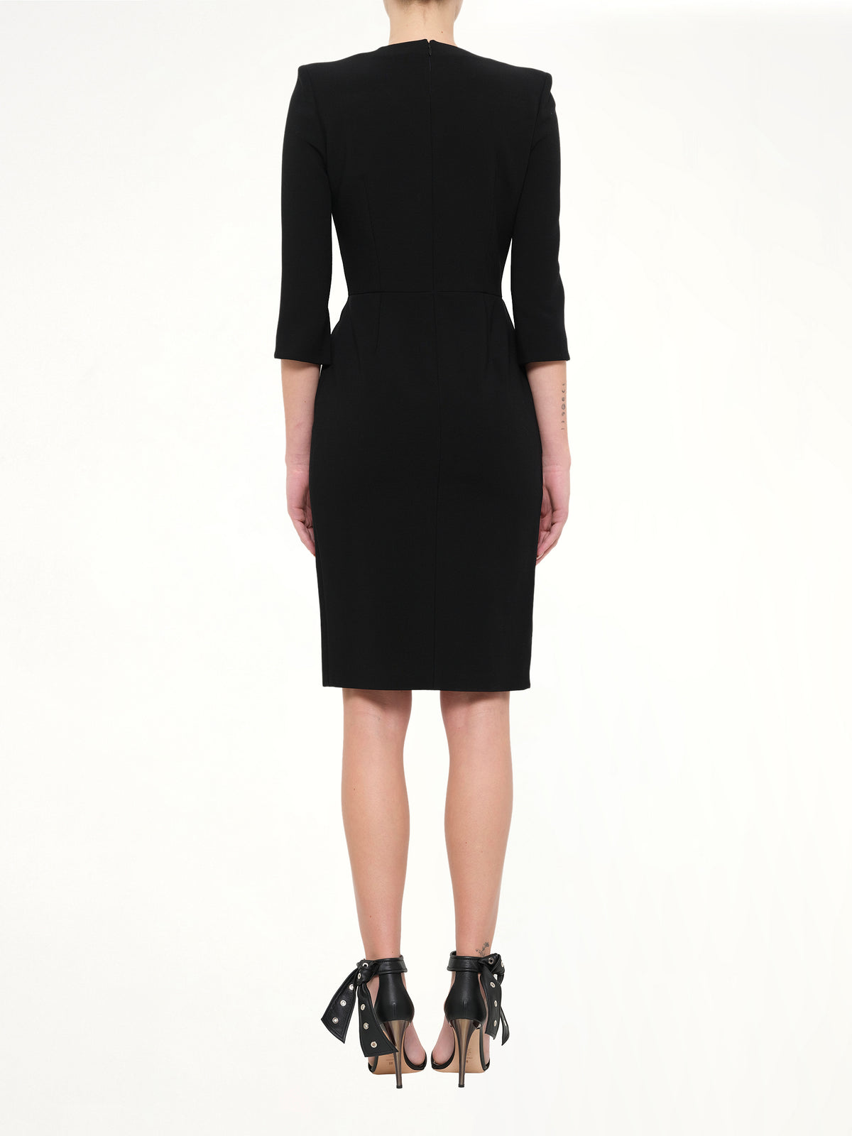 Crepe Dress in Black