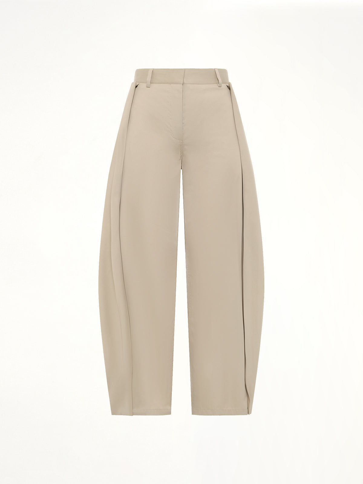 Cotton Silk Gabardine Trousers AF in Beige