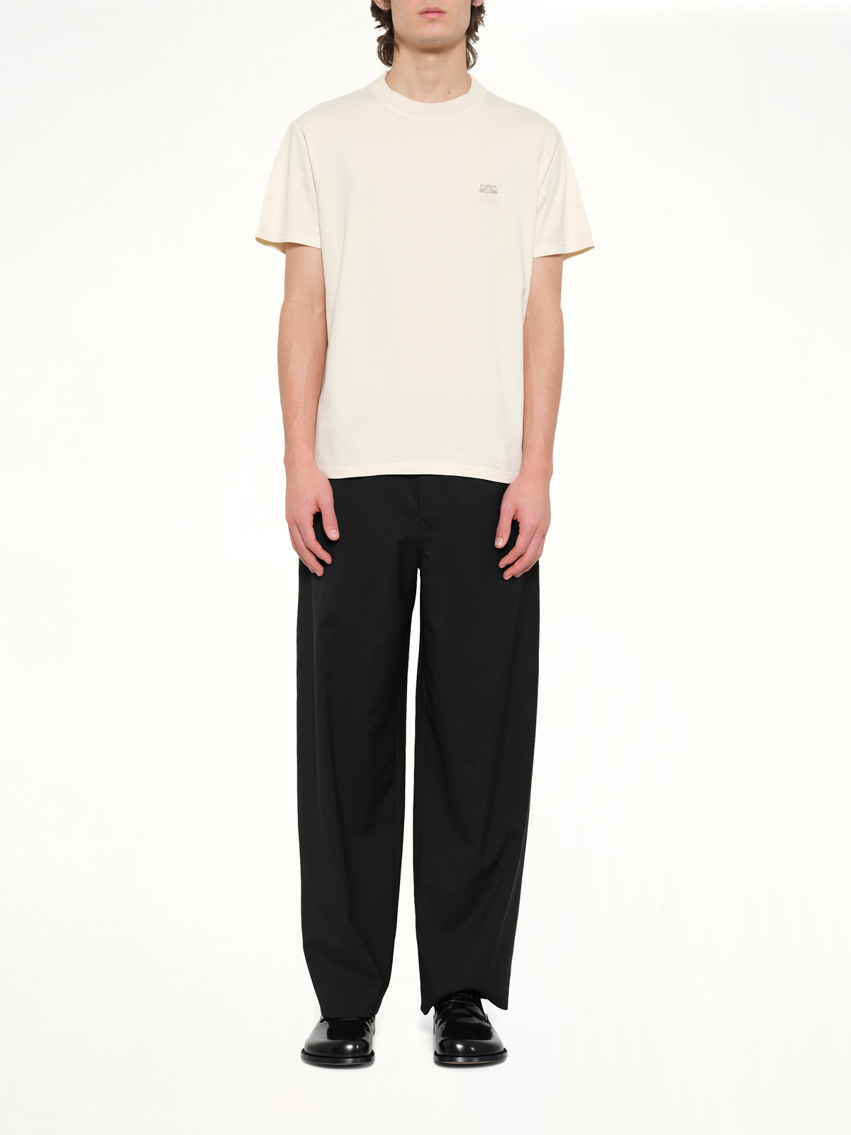 Regular Fit T-Shirt in Beige