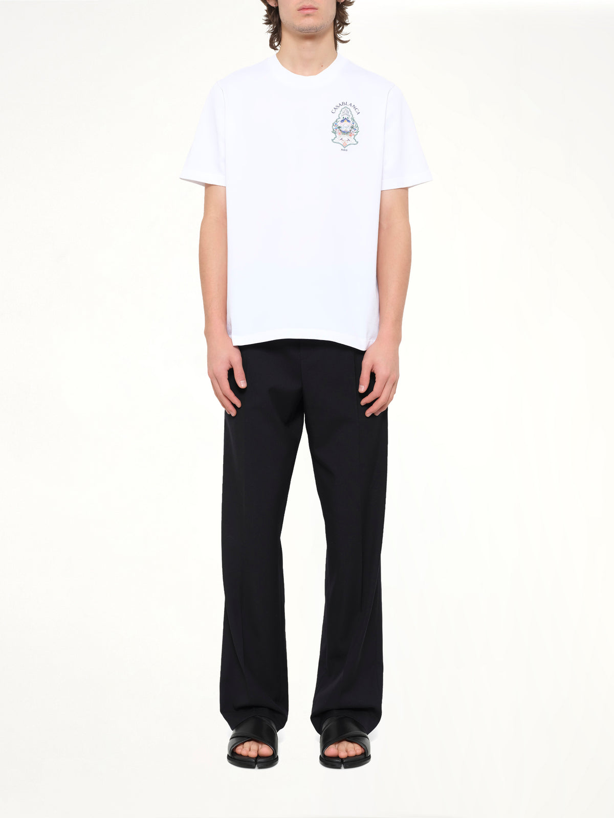 Hotel Emblem Classic T-Shirt in White