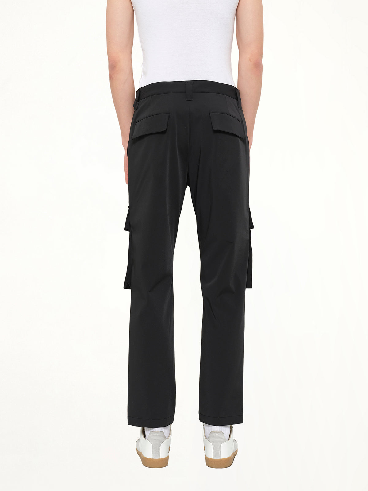 Casual Cargo Pants in Black