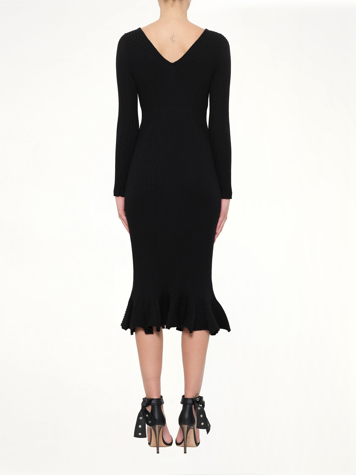 Lanvin Knit Dress in Black