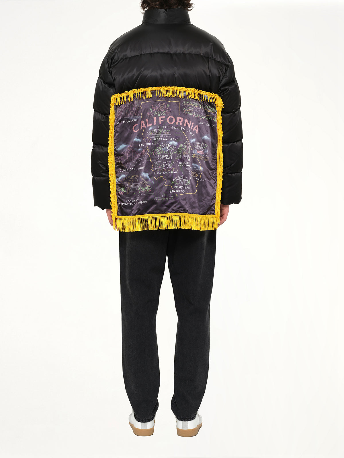 Pillow Packable Down Jacket in Black