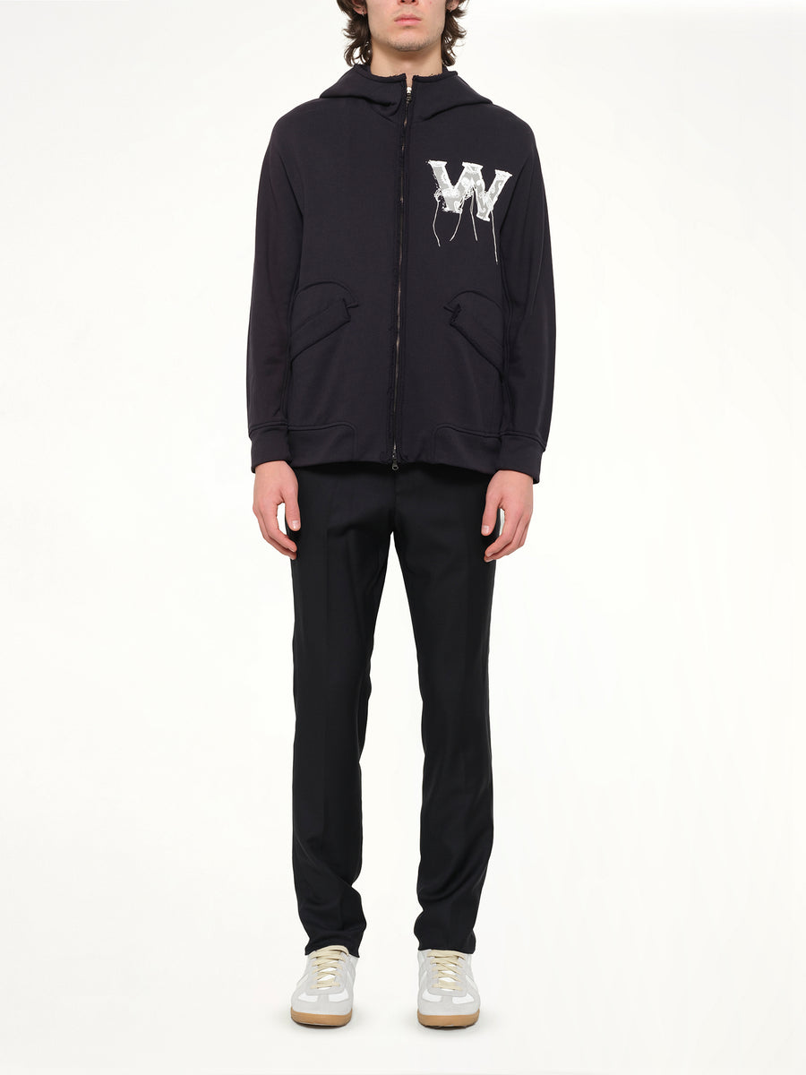 Wooyoungmi Track Jackets in Navy