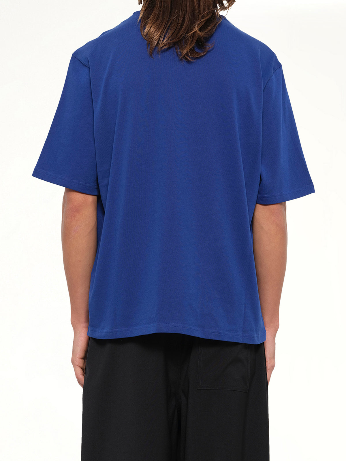 Embossed Ami De Coeur T-Shirt in Royal Blue