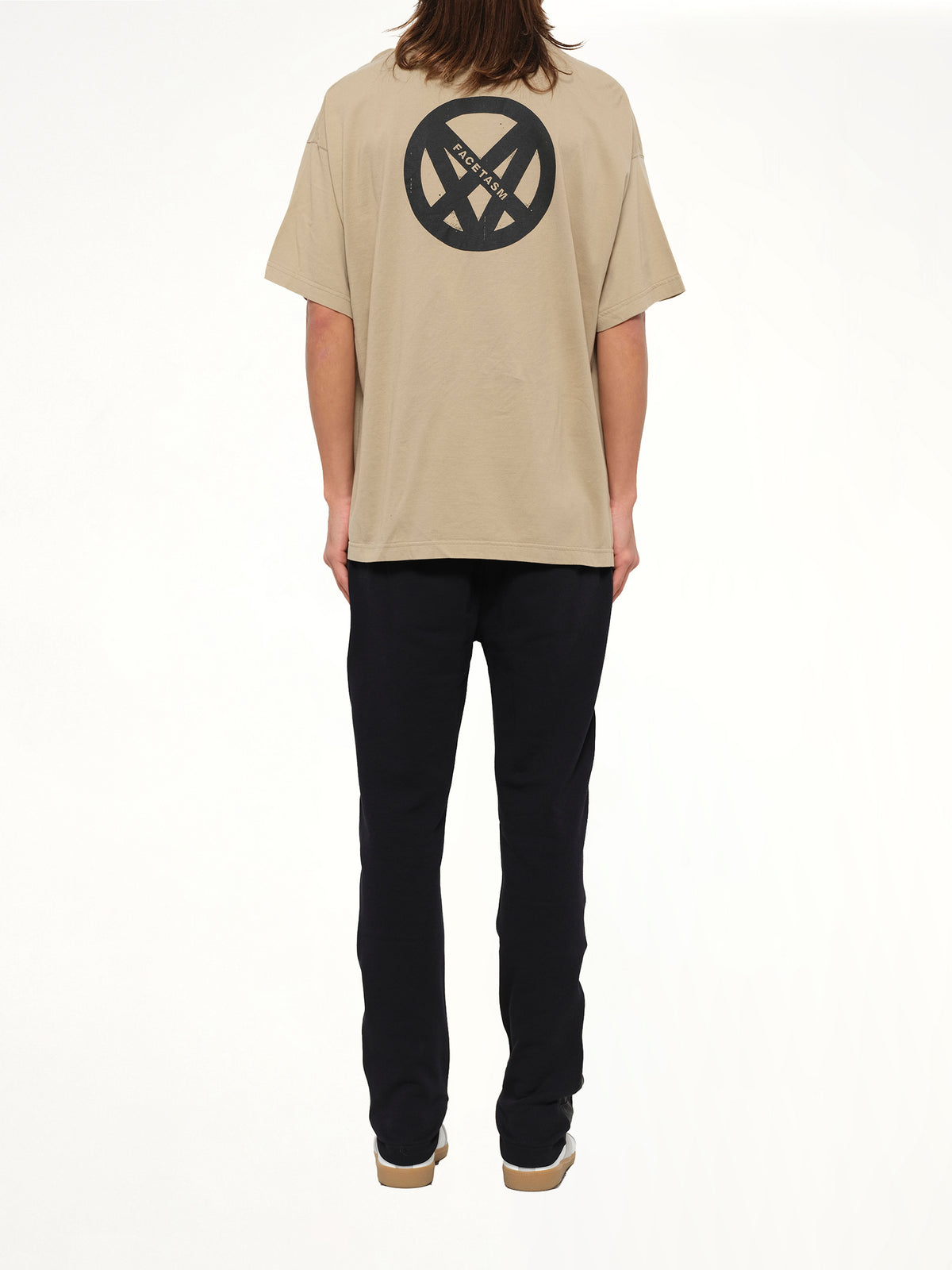 Anarchy Big T-Shirt in Beige