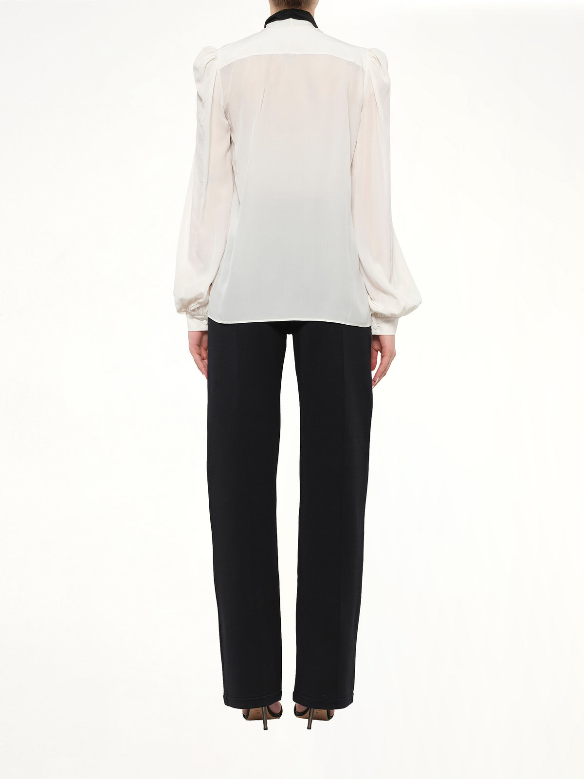 Podium Long Sleeve Tops in White
