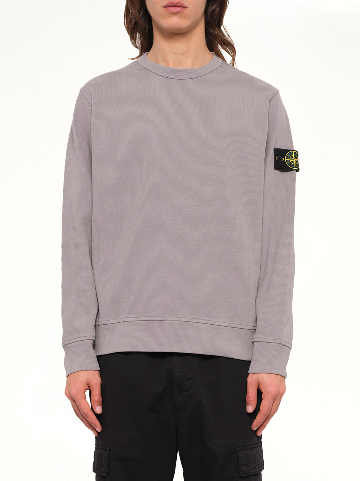 6100017 Organic Cotton Sweatshirt in Grey
