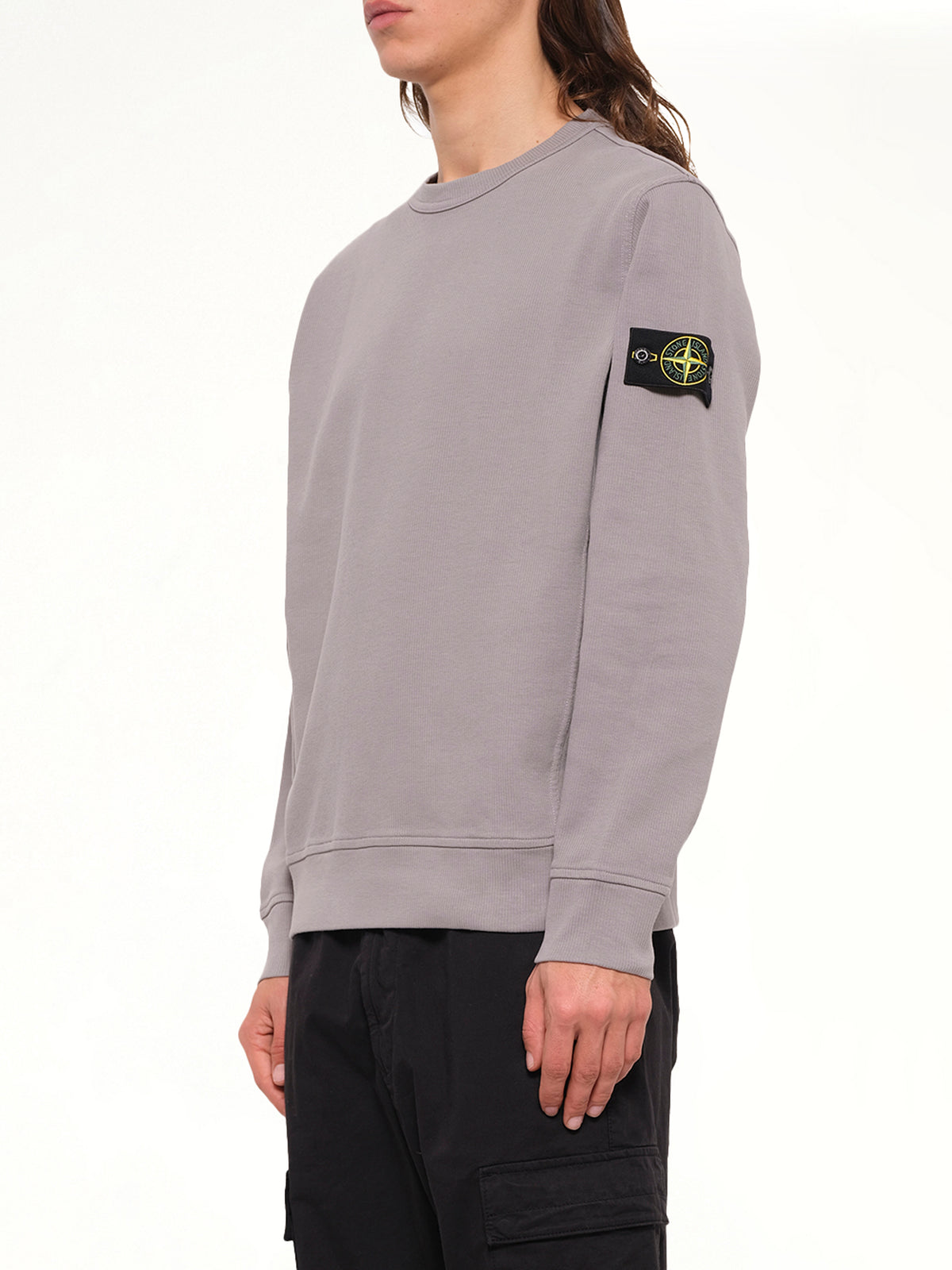 6100017 Organic Cotton Sweatshirt in Grey
