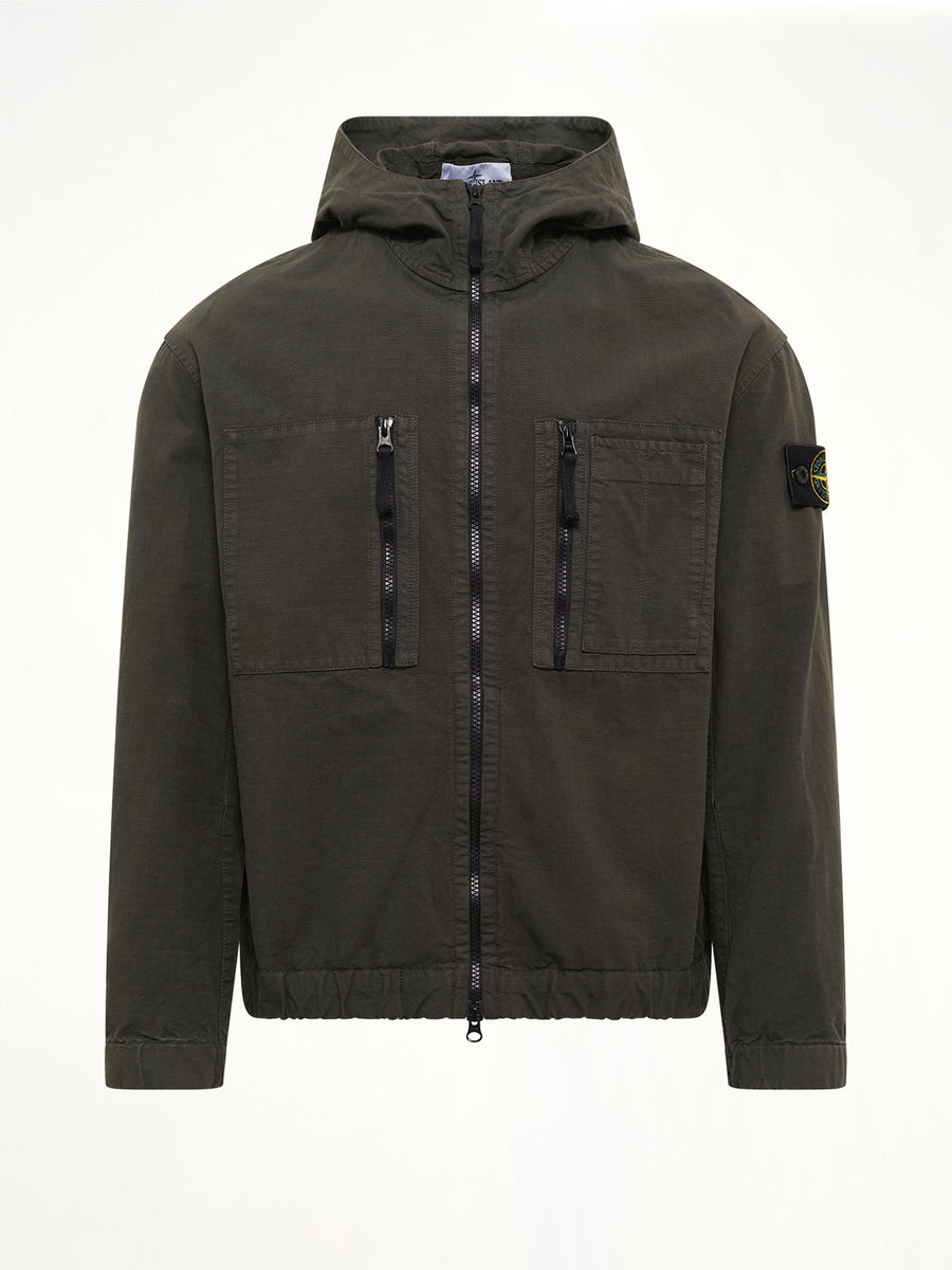 1200011 Cotton Ripstop Jacket in Coal Grey