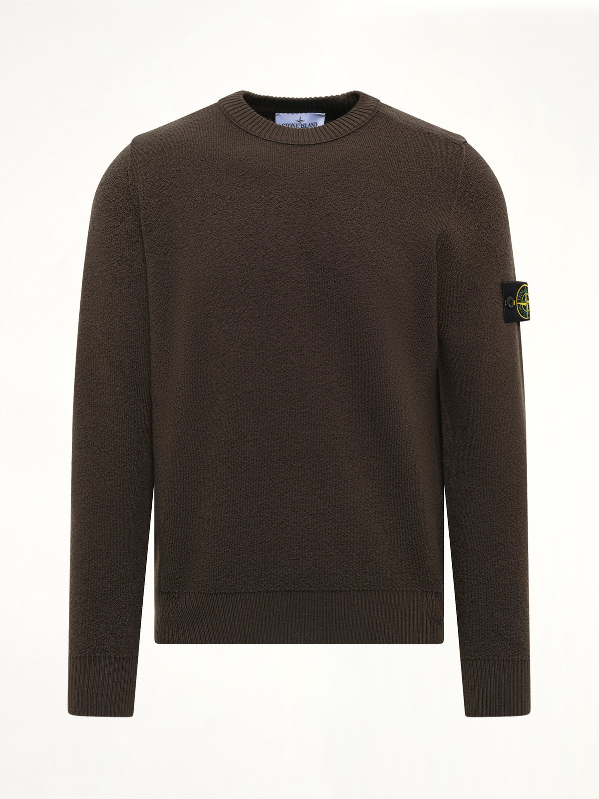 5100011 Light RWS Wool Crewneck Sweater in Coal Grey