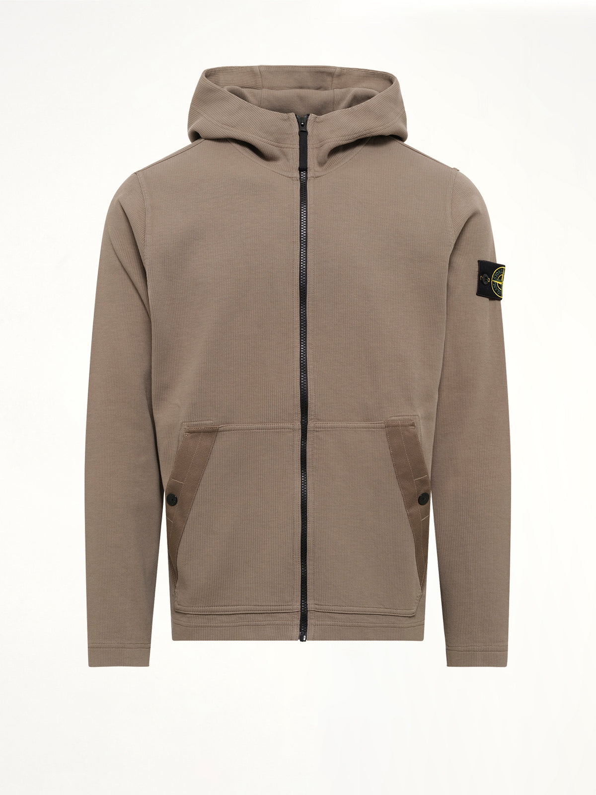 6100020 Organic Cotton Hoodie in Military Green