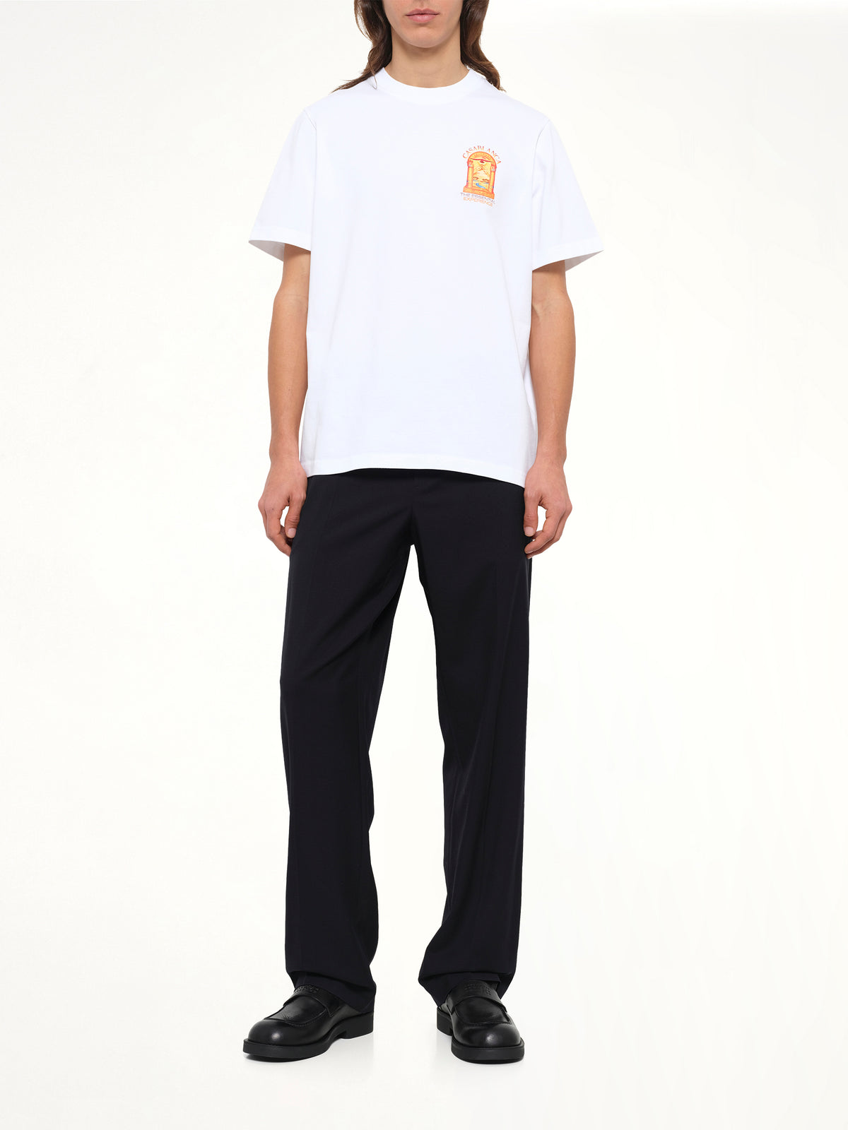 Hermons Mirage Arch Printed Classic T-Shirt in White