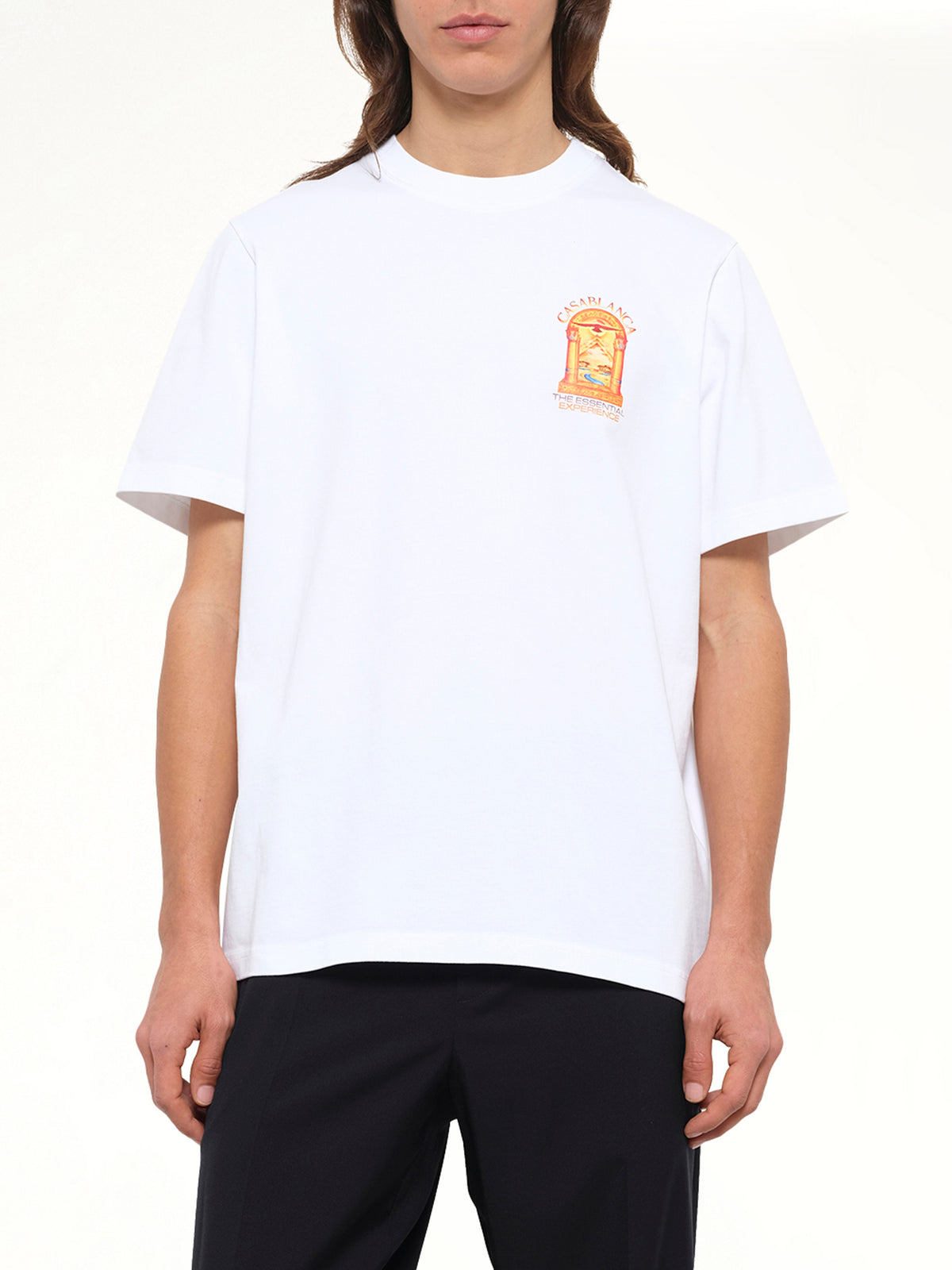Hermons Mirage Arch Printed Classic T-Shirt in White