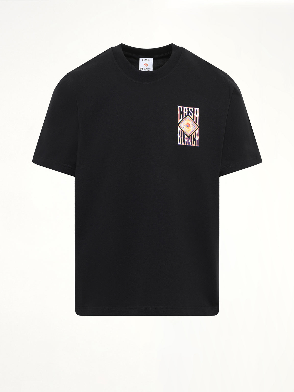 Hermons Mirage Printed Classic T-Shirt in Black