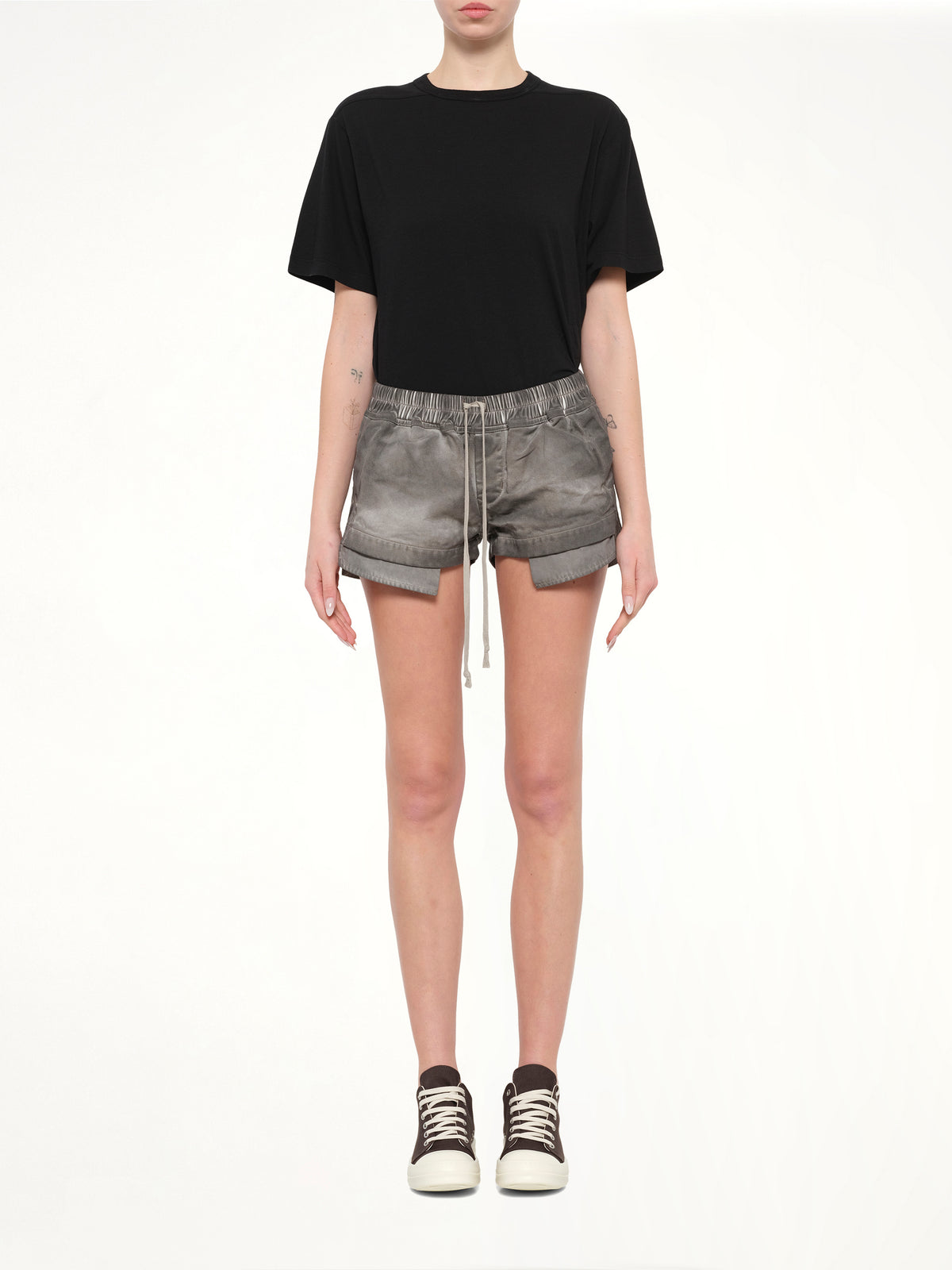 13oz Lido Denim FOG Boxers in Dark Dust