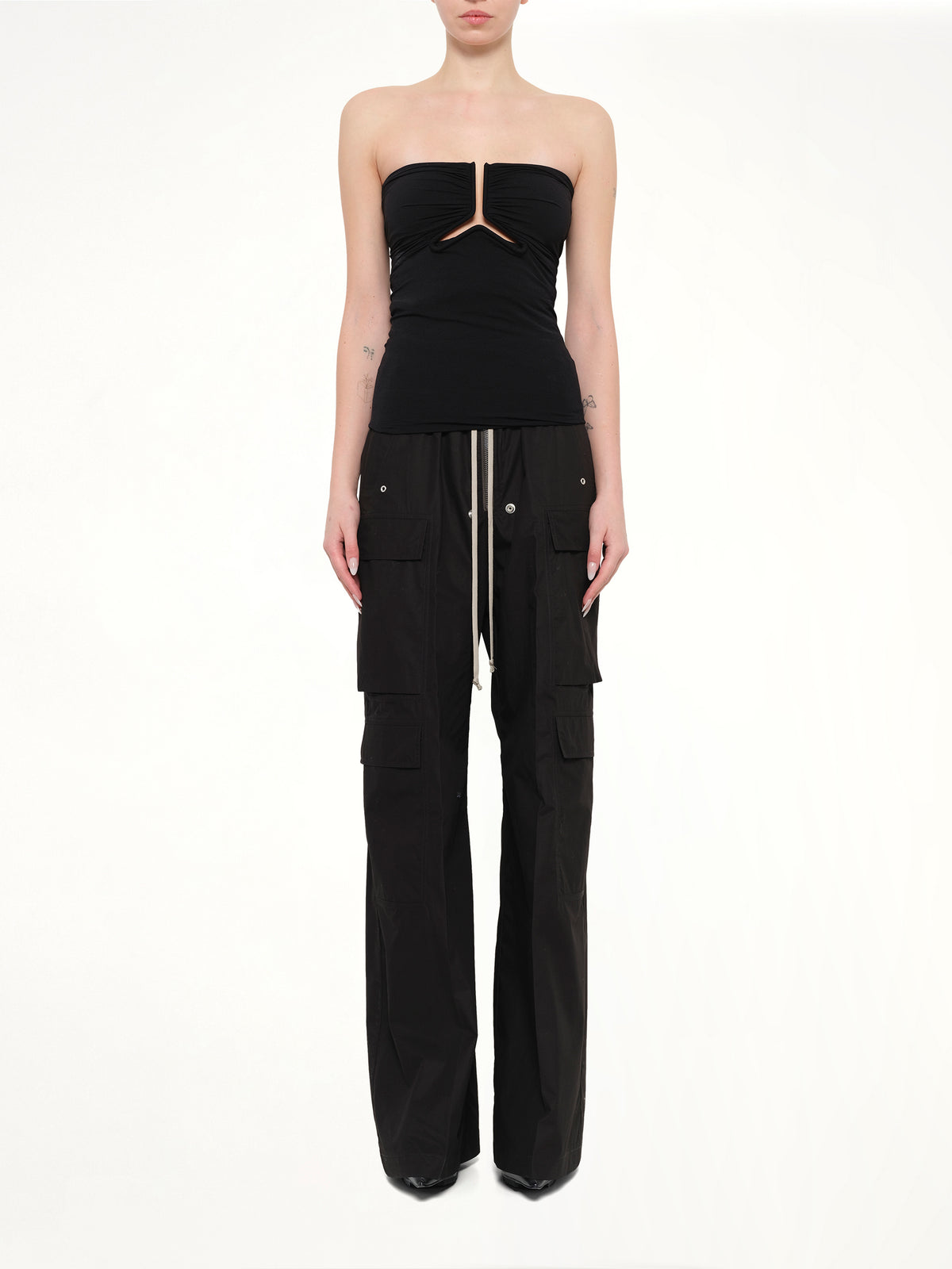 Allanah Prong Bustier in Black