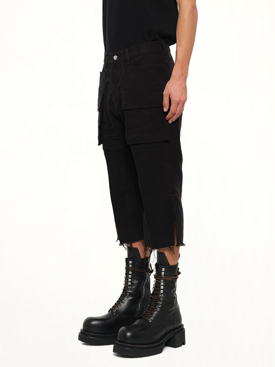 Cargo Bolan Cutoffs in Black