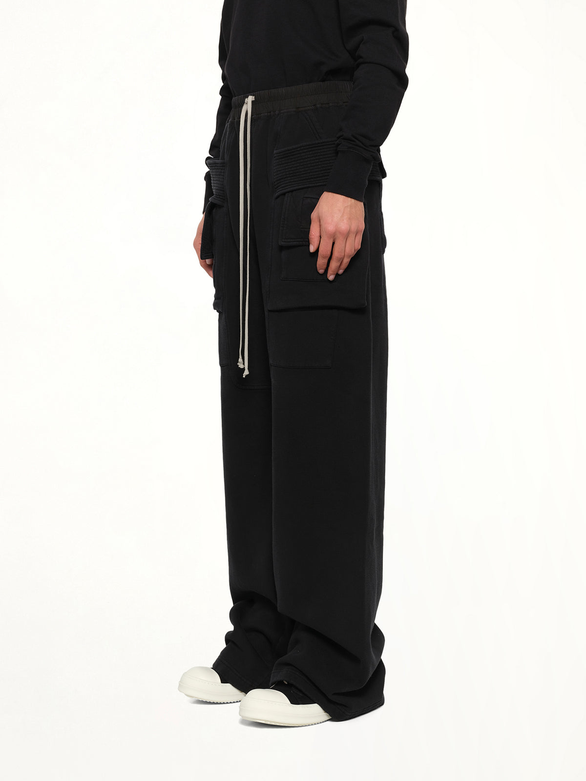 Furka Jersey Creatch Wide Cargo in Black
