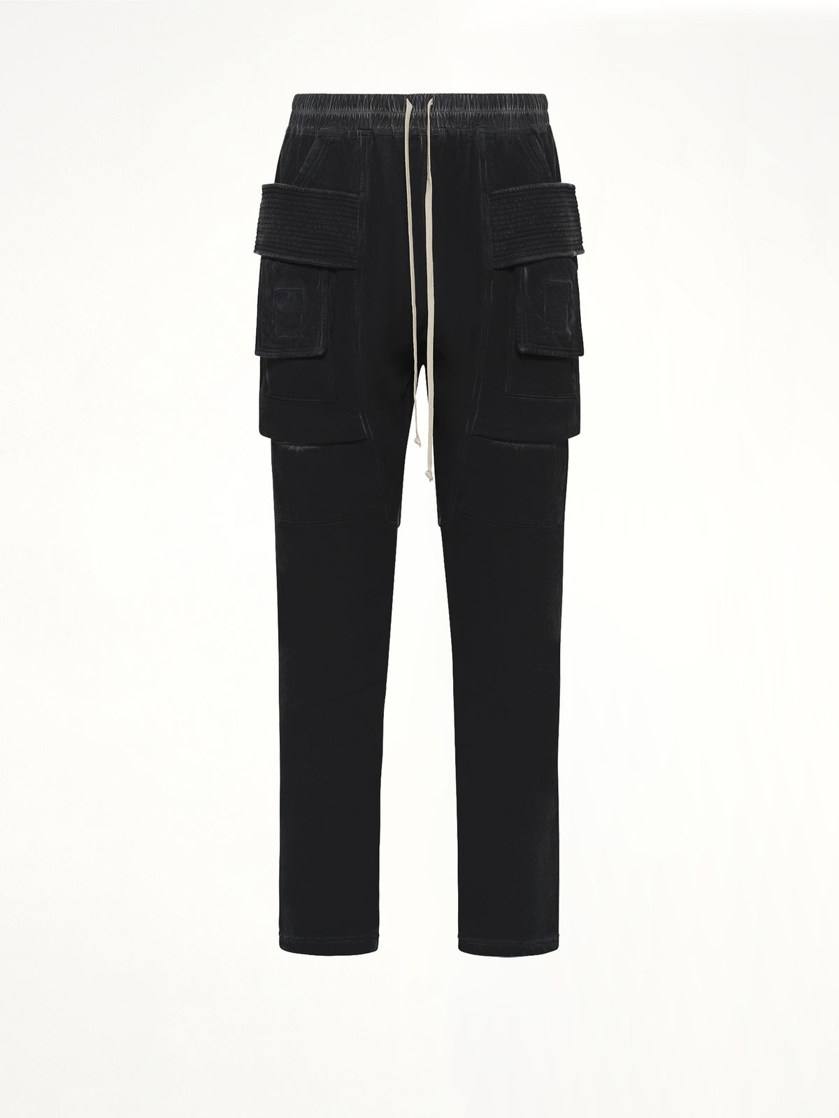 Creatch Cargo Drawstring in Faded Black