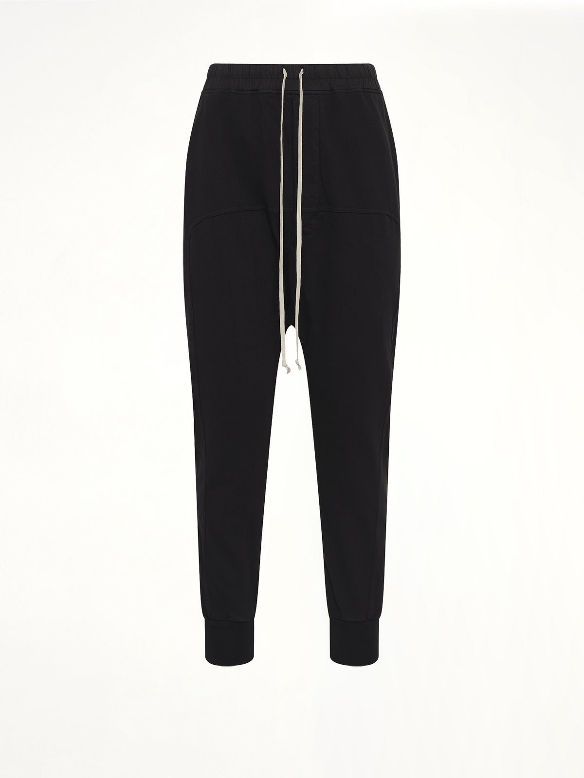 Heavy Jersey Prisoner Drawstring in Black